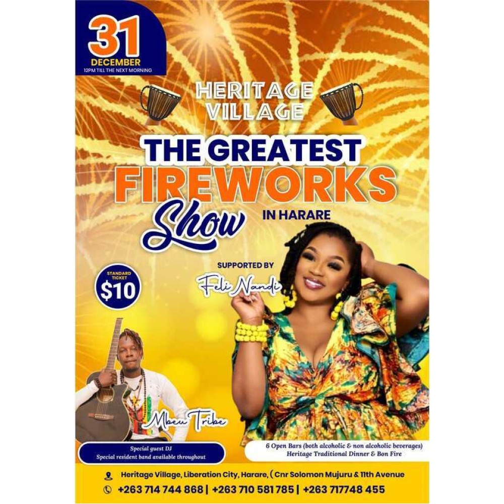 Photo №1 - Poster THE GREATEST FIREWORKS SHOW Harare 2026