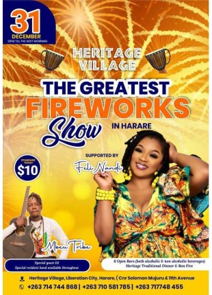 THE GREATEST FIREWORKS SHOW Harare 2026