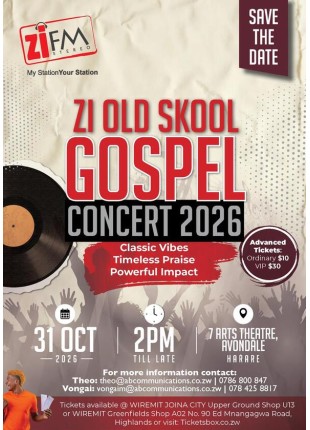 ZI OLD SKOOL GOSPEL CONCERT 2026 Harare 2026