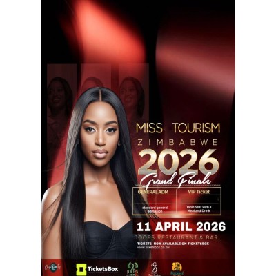Photo №1 - Poster MISS TOURISM ZIMBABWE GRAND FINALE Harare 2026