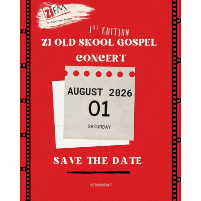 Photo №1 - Poster ZI OLD SKOOL GOSPEL CONCERT 2026 Harare 2026