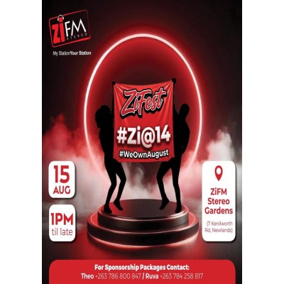 Photo №1 - Poster ZIFEST #Zi@14 Harare 2026